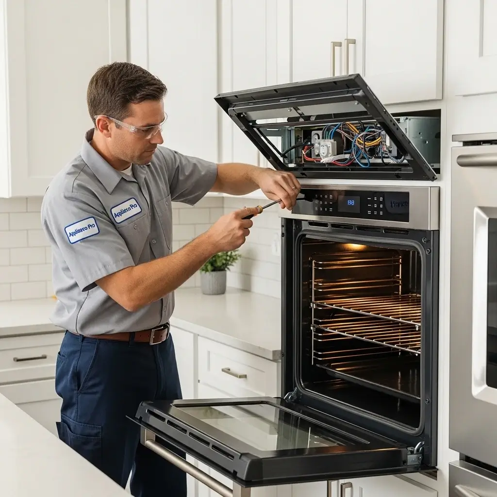Oven Repair person