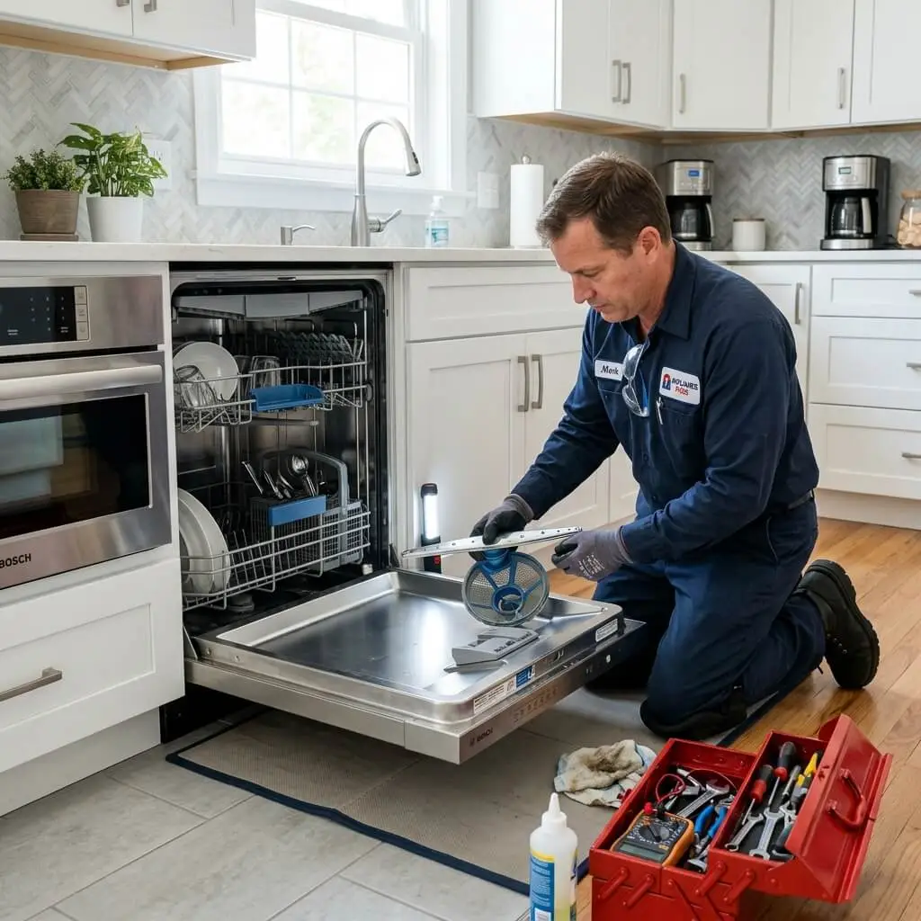 Technician_inspecting_dishwasher