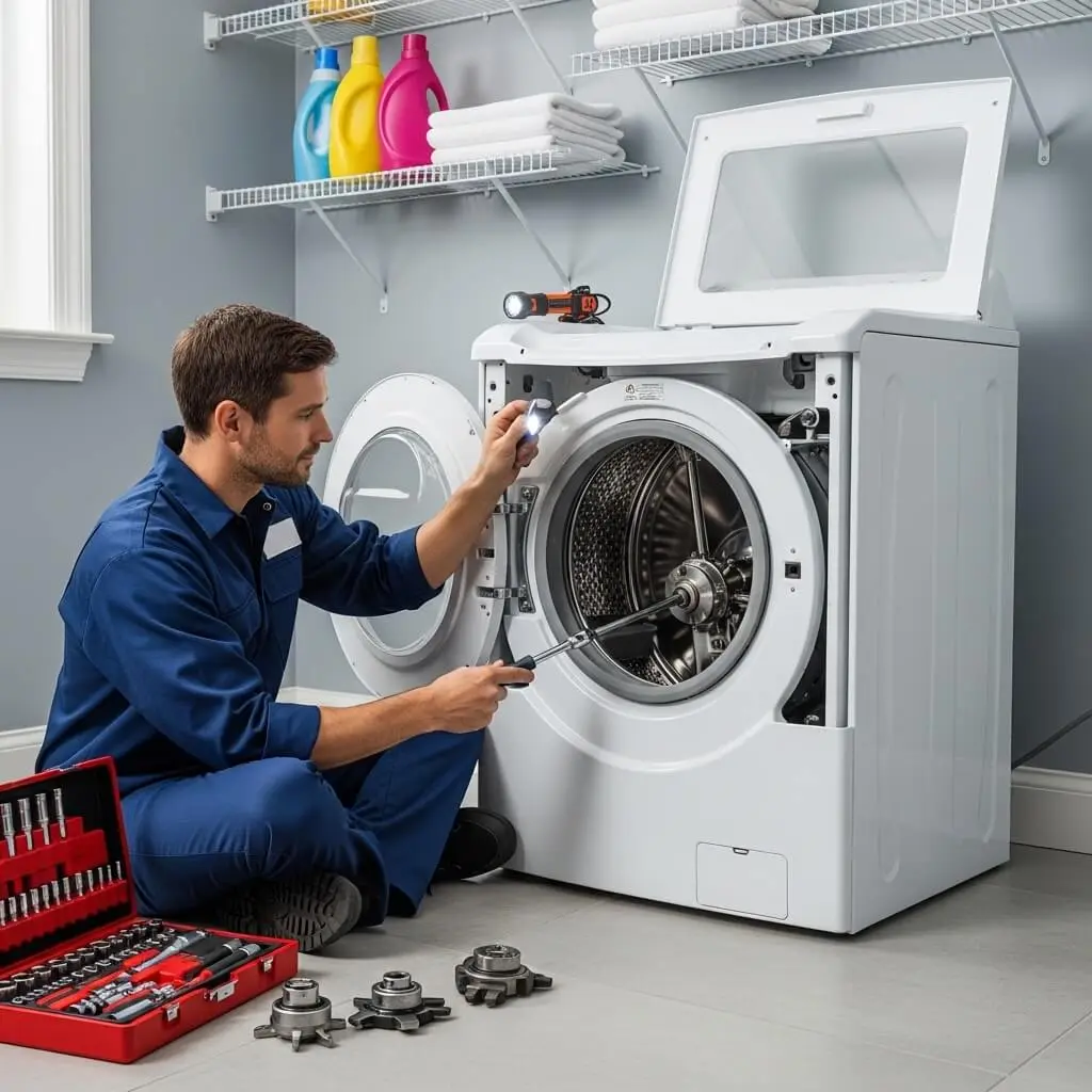 Professional Washing Machine Drum Bearing and Motor Repair Service in southfield, MI