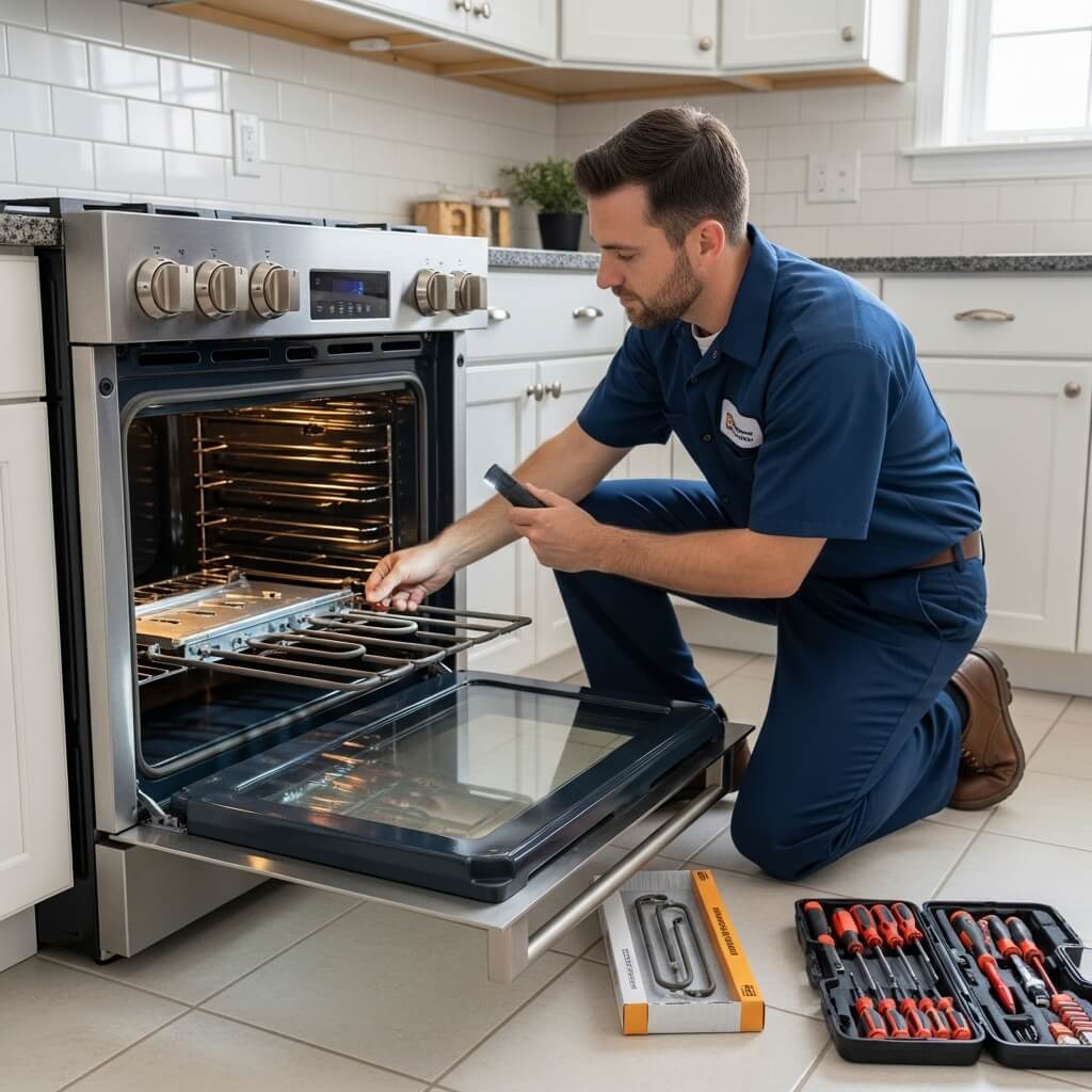 trusted appliance repair_repairing_oven