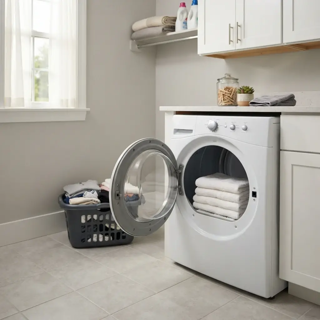Dryer taking multiple cycles to dry clothes in a Livonia MI laundry room